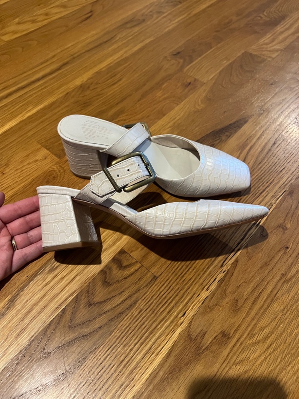 Charlotte Stone Gina heeled mules